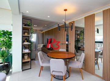 0d39df3cf8b8b0cc2945280b929026c1d2913037 · Apartamento à venda, 78 m² por R$ 1.013.702,98 - Marapé - Santos/SP