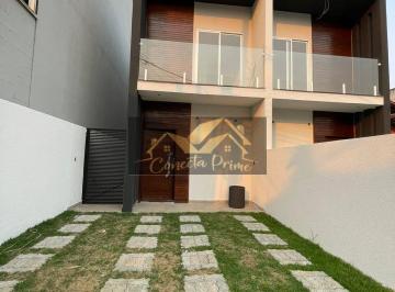 Fachada · Sobrado novo a venda no Condomínio Morada dos Pássaros - Taboão da Serra/SP