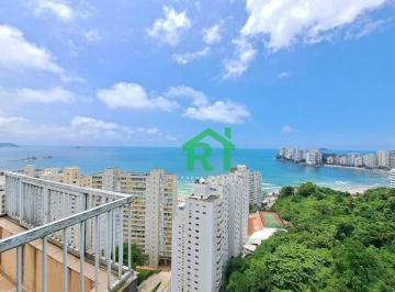 6409a2ff7ba43be0a4f5a088347beb4d712fe758 · Cobertura Beira mar, Vista ao Mar, 3 Dormitórios (1 Suíte), 1 Vaga, Lazer, Pitangueiras, Guarujá/SP.