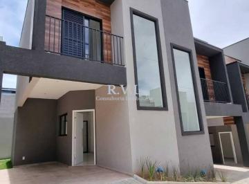 Foto 01 · Sobrado novo à venda no bairro Jardim Santo Antônio em Atibaia-SP. (PNE)