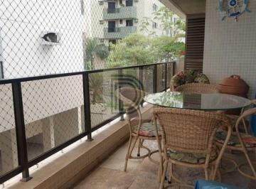 Apartamento · 145m² · 3 Quartos · 2 Vagas · Apartamento mobiliado próximo ao mar - 3 dormitórios, terraço amplo e 2 vagas | Aceita permuta