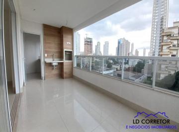 Foto 01 · Apartamento com 3 suítes novo com churrasqueira a carvão na varanda e lazer completo no Setor Bueno 