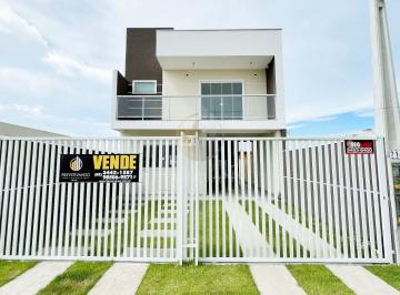 Casa · 160m² · 3 Quartos · 3 Vagas · Sobrado  em Balneário Brejatuba - Guaratuba, PR