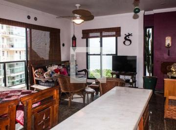 Apartamento · 110m² · 3 Quartos · 2 Vagas · Apartamento para Aluguel - Tombo, 3 Quartos,  110 m² - Guarujá