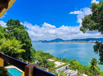 Casa · 780m² · 6 Quartos · 4 Vagas · Casa com vista para o mar À VENDA no Residencial Península em Guarujá