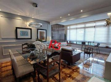 e33d693dc42175480529cc9abc8b73460aaa74e2 · Apartamento à venda, 180 m² por R$ 2.000.000,00 - Gonzaga - Santos/SP