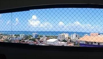 Apartamento de 2 quartos, Salvador · Piatã, Apartamento com Vista Mar Panorâmica, 2/4, suíte, 73m²