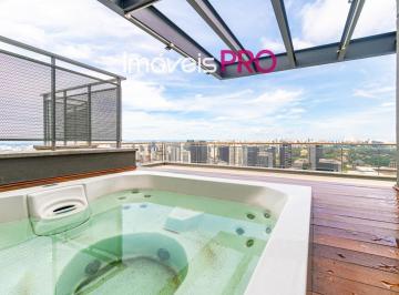 Apartamento · 363m² · 4 Quartos · 5 Vagas · Cobertura com vista espetacular, localizada em um verdadeiro Resort, no coração do Brooklin.