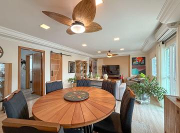 Apartamento · 170m² · 3 Quartos · 2 Vagas · Apartamento SEMI MOBILIADO no Forte, 3 dormitórios, terraço gourmet, confira em Praia Grande.