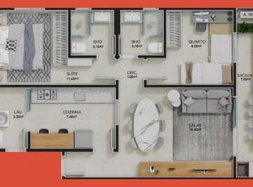 Apartamento de 2 quartos, São José do Rio Preto · * LINDO APARTAMENTO NOVO * Excelente Localização.