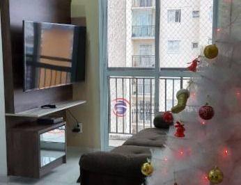 Sala · Apartamento à venda, 48 m² por R$ 349.000,00 - Jardim Monte Líbano - Santo André/SP