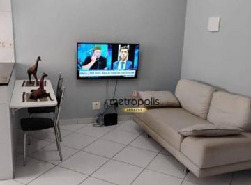 Sala · Apartamento com 2 dormitórios para alugar, 42 m² por R$ 2.949,00/mês - Campestre - Santo André/SP