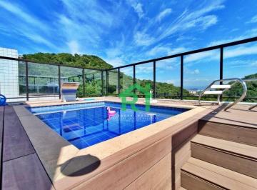 Piscina · Cobertura Duplex, 4 Dormitórios (2 Suítes), 4 Vagas, Pitangueiras, Guarujá/SP