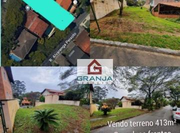 e2ec5b4140b55742e95be293dcc8a7f0e943ffb4 · Terreno à venda, 413 m² por R$ 550.000,00 - Granja Viana - Cotia/SP