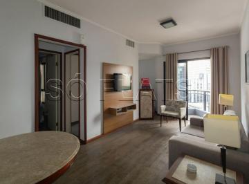 Apartamento · 40m² · 1 Quarto · 1 Vaga · Flat mobiliado à venda no Jardim Paulista com vaga, lazer completo e alta rentabilidade