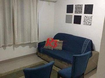 7f160762533e48f378d7b0eb2a6769e19cbed38d · Apartamento com 2 dormitórios à venda, 70 m² - Aparecida - Santos/SP