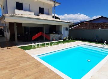 Casa · 300m² · 4 Quartos · 6 Vagas · Casa em Rua Ademar Martins - Jardim Britânia - Caraguatatuba/SP