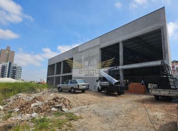 Comercial · 1000m² · 30 Vagas · Galpão Comercial Novo em Finalização de Obras para Alugar, 1.000m² - Vila Valparaíso, Santo André/SP
