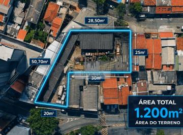 Terreno · 599m² · Terreno Comercial para Venda e Locação, 1.200m² - Parque João Ramalho, Santo André/SP.