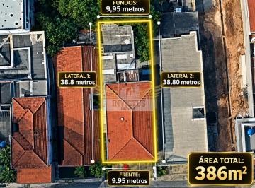 Terreno · 335m² · Terreno Residencial/Comercial para Comprar, 386m² - Centro, Santo André/SP.
