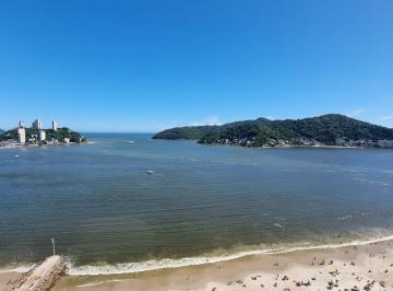 Apartamento de 3 quartos, São Vicente · Apartamento amplo frente mar, com uma vista deslumbrante e de três dormitórios.
