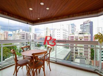 ba659630ae8bc5725f5ac1f5590e9f4b3a58a44a · Apartamento com 4 dormitórios à venda, 204 m² por R$ 2.800.000,00 - Gonzaga - Santos/SP