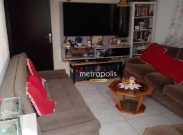 Sala de Estar · Casa à venda, 232 m² por R$ 701.000,00 - Vila Palmares - Santo André/SP