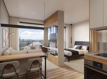 Apartamento de 1 quarto, Curitiba · Studio com sacada a 1 quadra do jardim botânico em condomínio clube