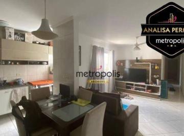 f127d72eb0c1e33cbd816965caccb6d8aeb00b38 · Cobertura à venda, 166 m² por R$ 540.000,00 - Vila Tibiriçá - Santo André/SP