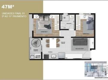 1d049dcd2f893a738d4e00f907da0750453777c6 · Apartamento à venda, 49 m² por R$ 394.000,00 - Vila Carrão - São Paulo/SP