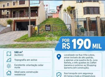 Terreno · 176m² · Terreno à venda no bairro Aberta dos Morros com 180m² - Excelente localização e orientação solar