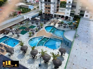 Apartamento de 1 quarto, Caldas Novas · 030 AQUARIUS RESIDENCE - QUARTO SALA SACADA COZINHA WC - CALDAS NOVAS