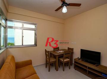 9ebac72d92949bb567083ce36fad30a32dcfa296 · Apartamento com 1 dormitório à venda, 44 m² por R$ 460.000,00 - Aparecida - Santos/SP
