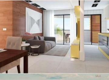 Living · CENTRAL PLAZA - Apto. 2 Dorms c/ Suíte | Varanda c/ Churrasqueira | 2 Vagas