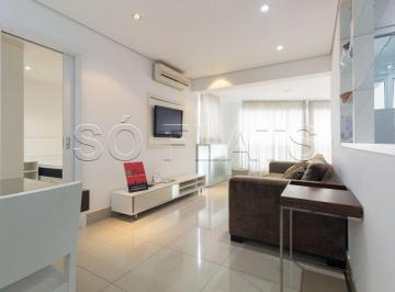 Apartamento · 50m² · 1 Quarto · 1 Vaga · Mandarim Brooklin | flat 50m² com varanda, suíte e vaga, ao lado da Berrini e CPTM