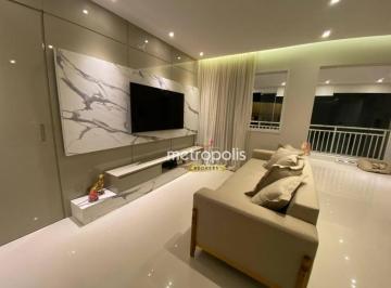 Sala · Apartamento com 2 dormitórios à venda, 83 m² por R$ 1.040.000,00 - Jardim São Caetano - São Caetano