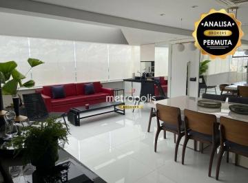 Sala · Cobertura com 3 dormitórios à venda, 199 m² por R$ 2.990.000,00 - Centro - Santo André/SP