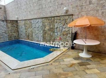 piscina · Sobrado com 4 dormitórios à venda, 322 m² por R$ 1.920.000,00 - Santo Antônio - São Caetano do Sul/S