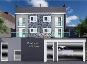2206e36ca685d44341c6e1a17e09e6179f47339d · Cobertura à venda, 80 m² por R$ 421.000,00 - Vila Pires - Santo André/SP