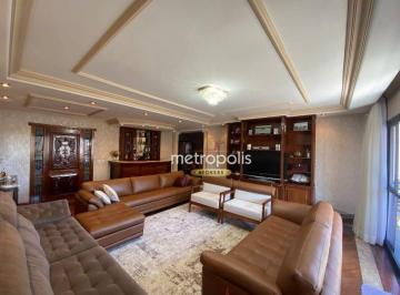 Sala de Estar · Apartamento à venda, 255 m² por R$ 2.200.000,00 - Santa Paula - São Caetano do Sul/SP