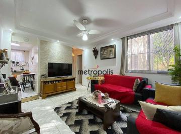 Sala de Estar · Apartamento à venda, 56 m² por R$ 480.000,00 - São José - São Caetano do Sul/SP