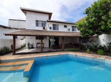 Casa de 4 quartos, Lauro de Freitas · Casa com 4 suítes em Villas do Atlântico, 317 m2, piscina, armários, 4 vagas