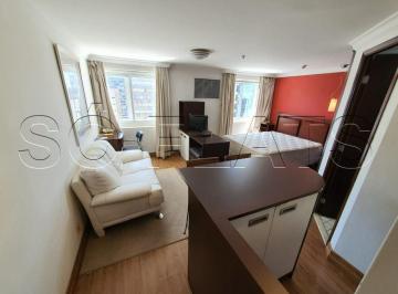 Apartamento · 29m² · 1 Quarto · 1 Vaga · Flat Transamérica International Plaza disponível para venda com 29m² e 01 vaga de garagem