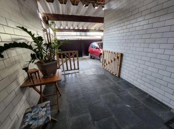 Casa · 120m² · 3 Quartos · 3 Vagas · Casa geminada na Vila Guilhermina, 3 dormitórios, 3 vagas, piscina, confira em Praia Grande - SP.