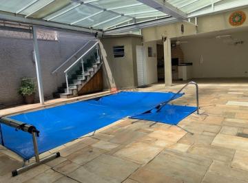 Casa · 310m² · 5 Quartos · 2 Vagas · Sobrado no Anália Franco em excelente localização 8,30 X 40. Com piscina e churrasqueira