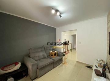 sala · Casa com 4 dormitórios à venda, 155 m² por R$ 920.000,00 - Mauá - São Caetano do Sul/SP