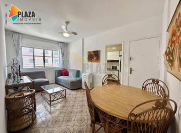 Apartamento · 79m² · 2 Quartos · 1 Vaga · Apartamento com 2 dormitórios para alugar, 80 m² por R$ 3.900,00/mês - Canto do Forte - Praia Grande