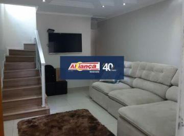 Casa · 259m² · 4 Quartos · 2 Vagas · SOBRADO COM 4 DORMITÓRIOS SENDO 3 SUITES, A VENDA, 259m² - VILA SÃO JOÃO - GUARULHOS/SP