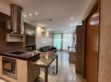 Apartamento · 48m² · 1 Quarto · 1 Vaga · BRISAS DO LAGO VISTA LAGO E PISCINA COM DECORAÇÃO DIFERENCIADA