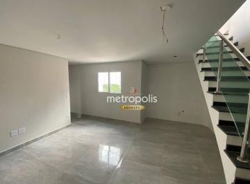 Sala · Cobertura à venda, 114 m² por R$ 580.000,00 - Vila Valparaíso - Santo André/SP